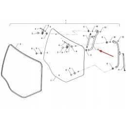 P5s52501036 kairioji galinio lango rankena