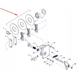 Tf1004 434 03 rankinių stabdžių diskai
