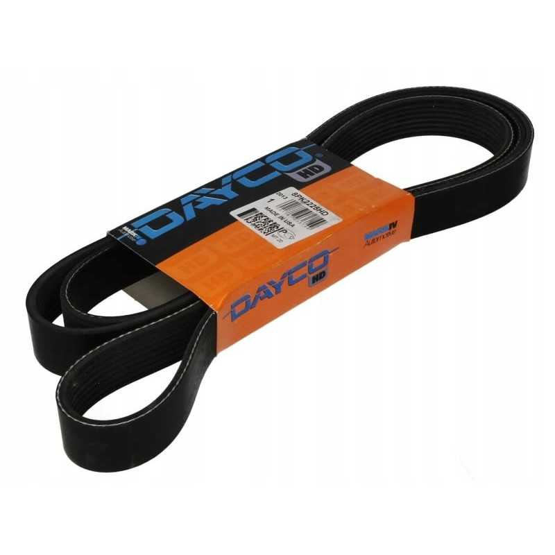 Dayco 8pk2225hd kelių briaunų diržas