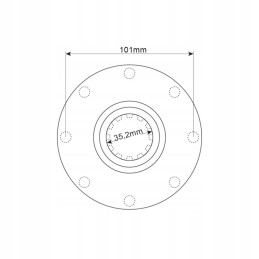 Deutz tilto jungties įvorė 04345693