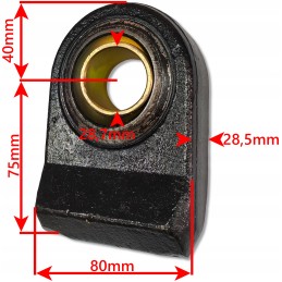 Galinės jungties jungties galas 28 7 mm Ursus C 385