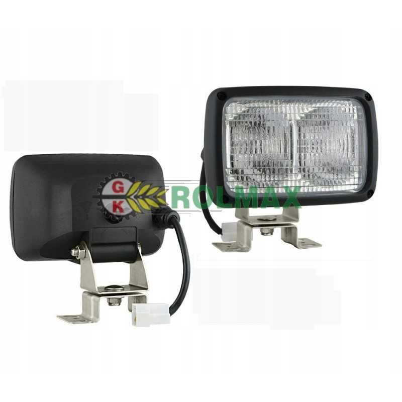 Halogeninė dviguba darbinė lempa su reguliuojamu apšvietimu