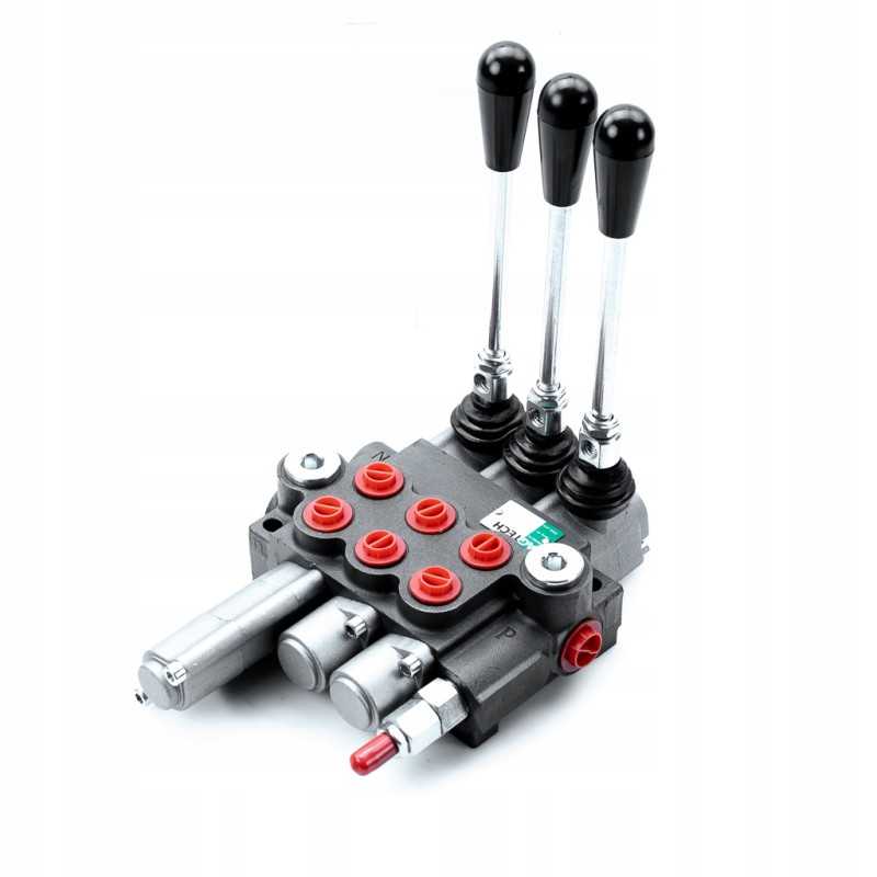 3 sekcijų plūduriuojantis hidraulinis skirstytuvas