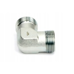 Metrinė hidraulinė alkūnė bb m18x1 5 12l xw