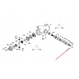 Tc02311010024 diferencialo pavaros įvorė
