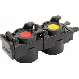 Alyvos surinkimo dangtelis, geltonas, raudonas, 55 mm