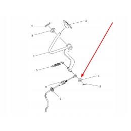 40029567 dujų pedalo poveržlė