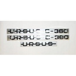 Ursus C 360 ženklų rinkinys