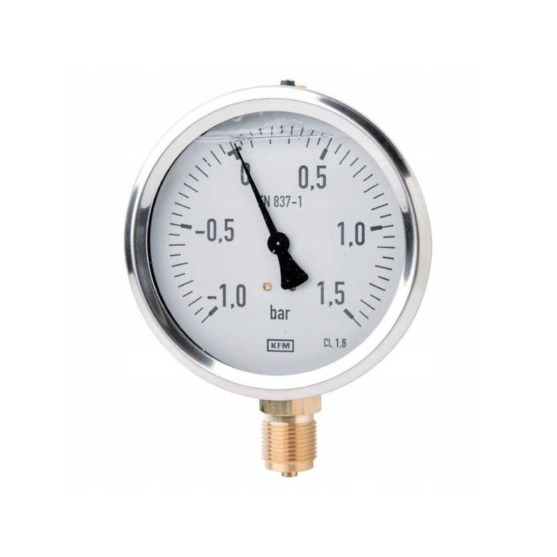 Ma100115vac manovakuometras fi 100 glicerinas