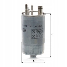 Mann filtras wk 853 20 kuro filtras