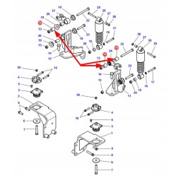 3011340x1 kabinos amortizacinė įvorė r17 5 32 x 35