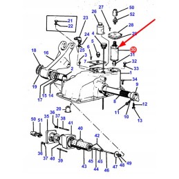 1425418m1 hidraulinės alyvos filtro įdėklas