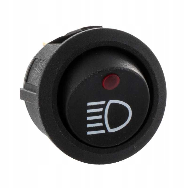 Raktinis jungiklis 20mm tolimosios šviesos 12v