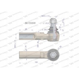 Vairo jungtis manitou 561556 waryn