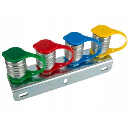 Plokštė iš 4 eurų lizdų, sriegis M22x1, 5 apsisukimai