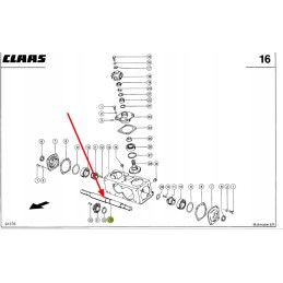 613978 1 plėšiklio pavaros velenas