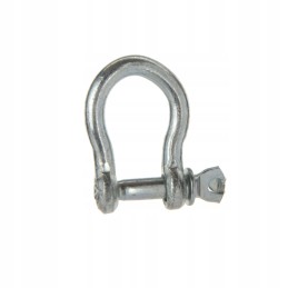 Cinkuotas pusapvalis apkabas, skersmuo 5 mm