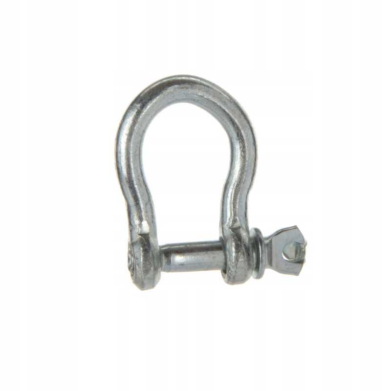 Cinkuotas pusapvalis apkabas, skersmuo 5 mm