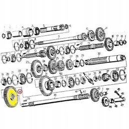 Varomasis galios perdavimo ratas c 330 5001