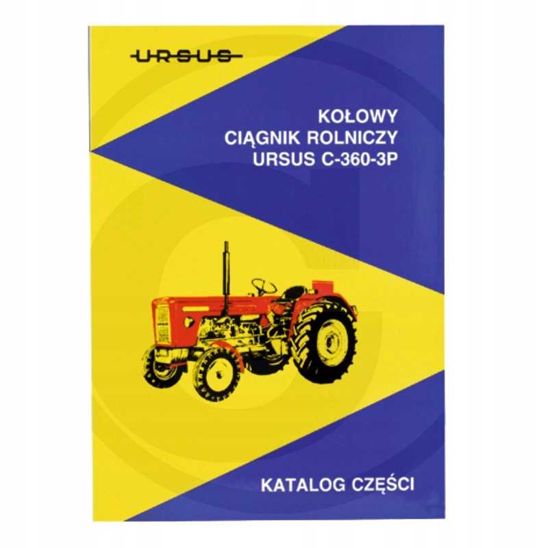 Ursus C 360 3p traktorių katalogas Ursus C 360 3p