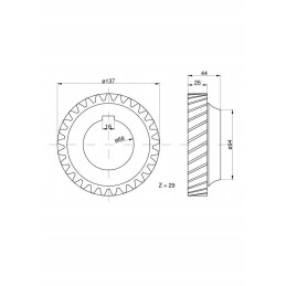 2 pavaros C 385 varomasis ratas