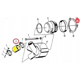 Šarvuotas guminis kabelis C 330 originalus Ursus