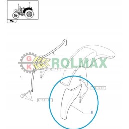 Sparno pailginimas p new holland td5000 5089972