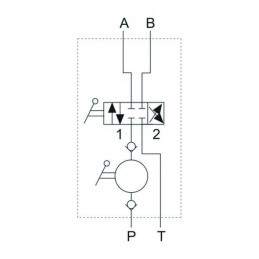 B450hhps25hhps rankinis siurblys 25cm3 apsauginis vožtuvas