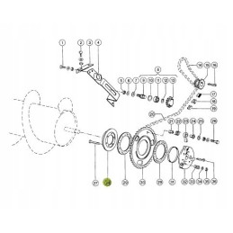 Claas perkrovos sankabos korpusas