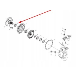 Tl02311010064 sandarinimo žiedas