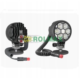 LED darbo lempa 2500lm su jungikliu ir kištuku