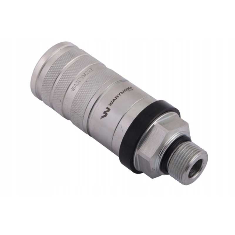 Euro m22 greitoji jungtis, mf claas push pull lizdas