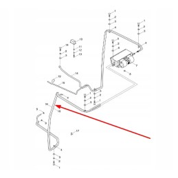 Ts04811010010 šildytuvo kabelis