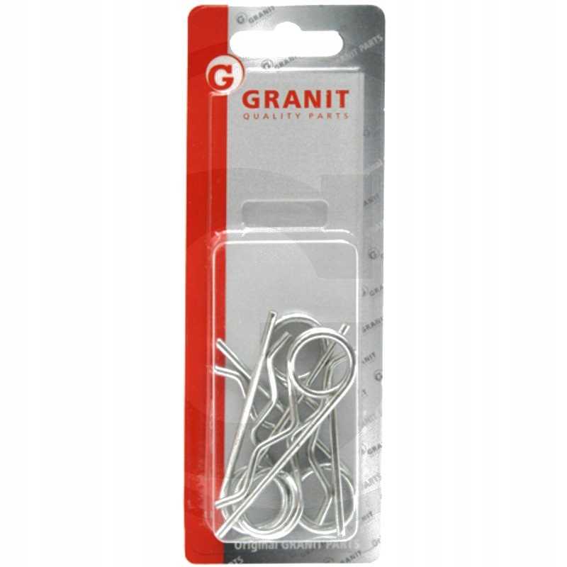 Spyruoklinių kaiščių rinkinys 4 mm lizdinė plokštelė