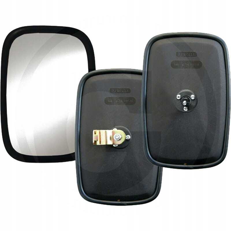 Veidrodis ZUK LCD 600 230 x 140 8 mm plastikas