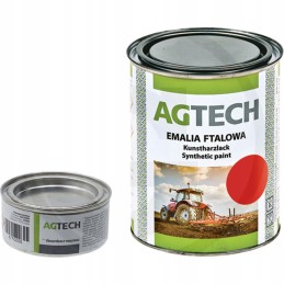 Zetor raudoni dažai, kietiklis