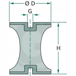 Guminis ir metalinis vibracijos izoliatorius