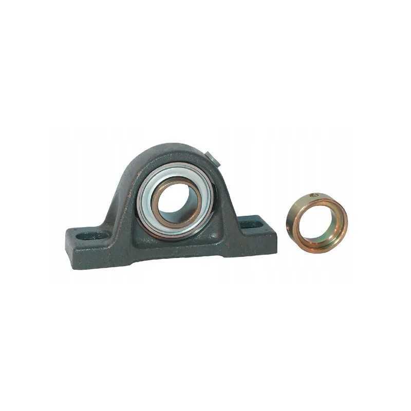 Sukomplektuotas guolis su vertikaliu korpusu