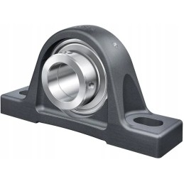 Sukomplektuotas guolis su vertikaliu korpusu