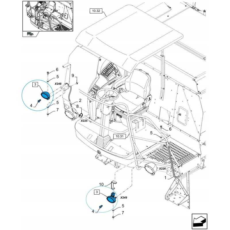 New Holland tc5040 tc 5080 darbo lempa 87374602