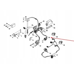 Te2s482010012k elektros laidų rinkinys