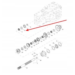 250 Ft 37a 150 tarpiklio žiedas 30 x 45 x 2 70