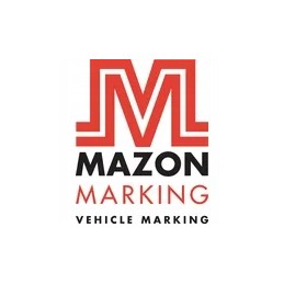 Raudonos ir baltos spalvos įspėjimo lentos lipdukas