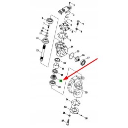 Tl02311010057 kūginė pavara