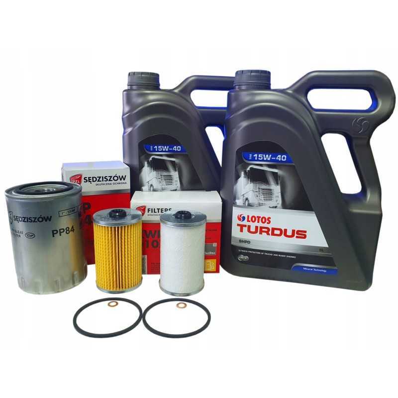 Turdus lotus aliejus, ursus c340 c360 filtrų rinkinys