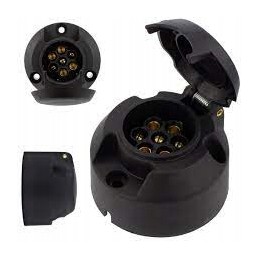 7 kontaktų priekabos sukabinimo lizdas