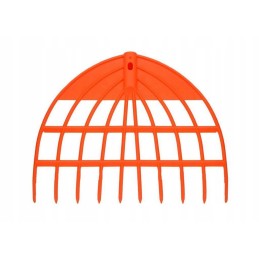 Šakės grėbliai plastikiniai lapai su tvirtinimu spustelėjimu