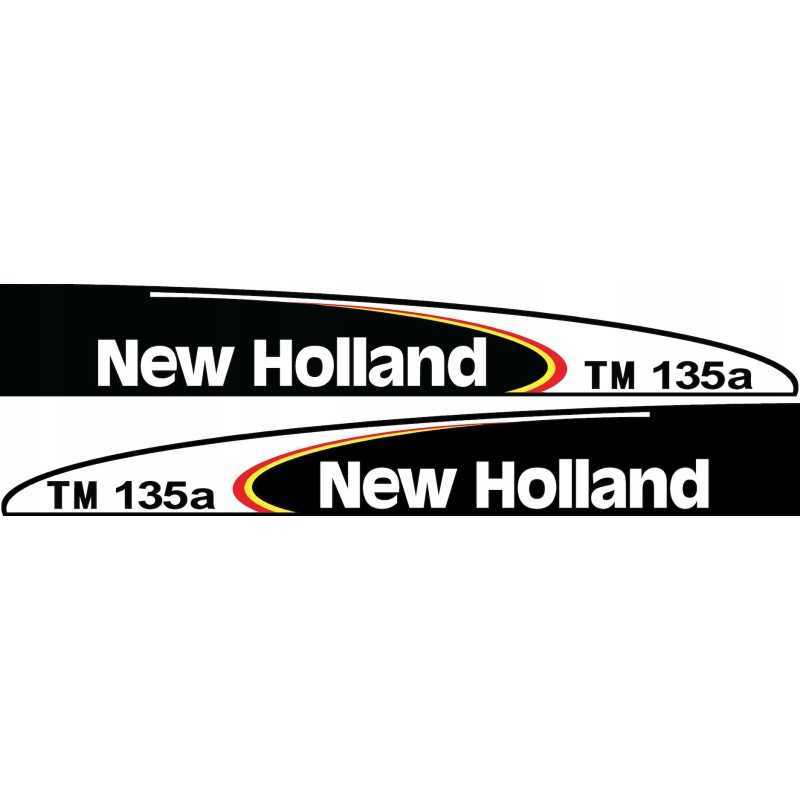 New Holland TM135A gaubto logotipo lipdukas