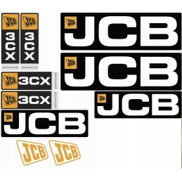 JCB 3CX Contractor gaubto logotipo lipdukas