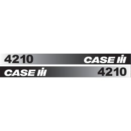 Case 4210 traktoriaus gaubto logotipo lipdukas